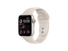 Apple Watch SE GPS, Aluminium polarstern, 40 mm mit Sportarmband, polarstern