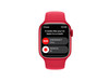Apple Watch Series 8 GPS + Cellular, Aluminium (PRODUCT)RED, 41 mm mit Sportarmband, (PRODUCT)RED&gt;