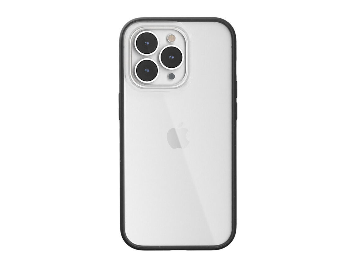 Woodcessories Clear Case für iPhone 14 Pro Max, schwarz>