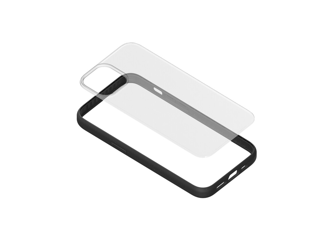 Woodcessories Clear Case für iPhone 14 Pro Max, schwarz>