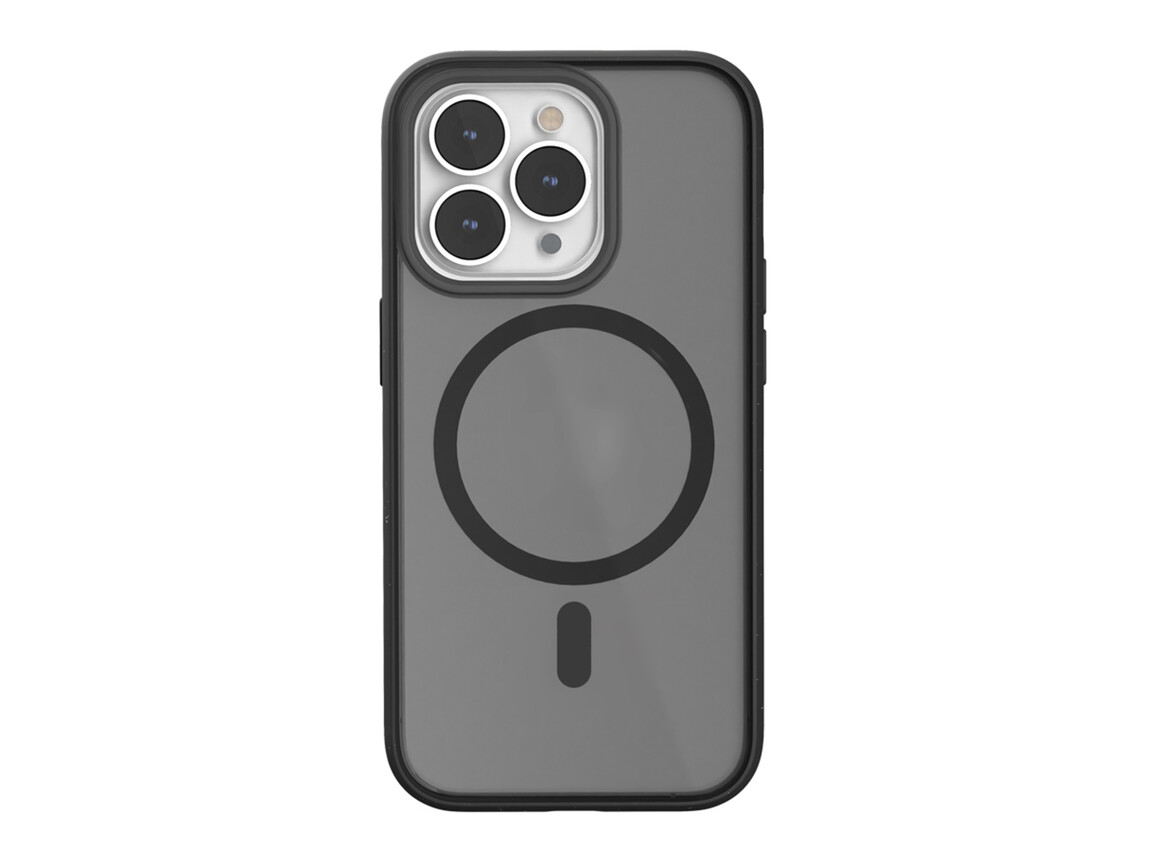 Woodcessories Clear Case Magsafe für iPhone 14 Pro, schwarz>