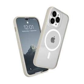 Woodcessories Clear Case Magsafe für iPhone 14 Pro, weiß&amp;gt;