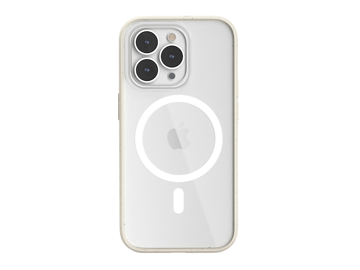 Woodcessories Clear Case Magsafe für iPhone 14 Pro, weiß>