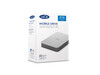 LaCie Mobile Drive V2, 4TB, Moon Silver