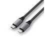 Satechi Type-C zu Lightning Kabel 25cm, space grau