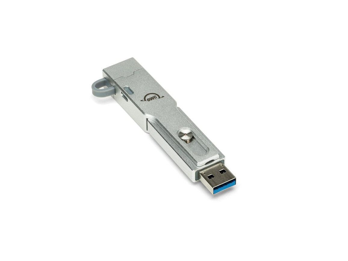 OWC Envoy Pro mini SSD 500GB mit Lanyard, silber