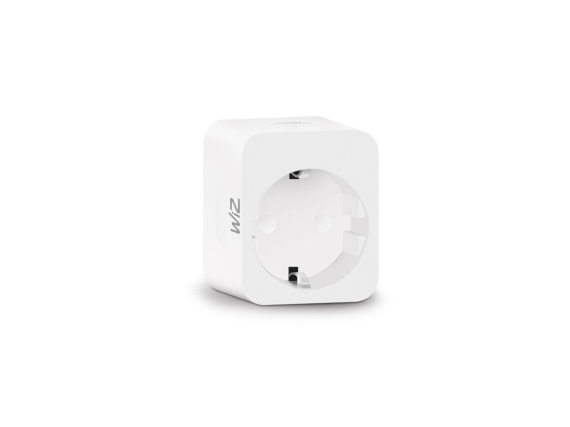WiZ Smart Plug smarte Steckdose Type-F, weiß