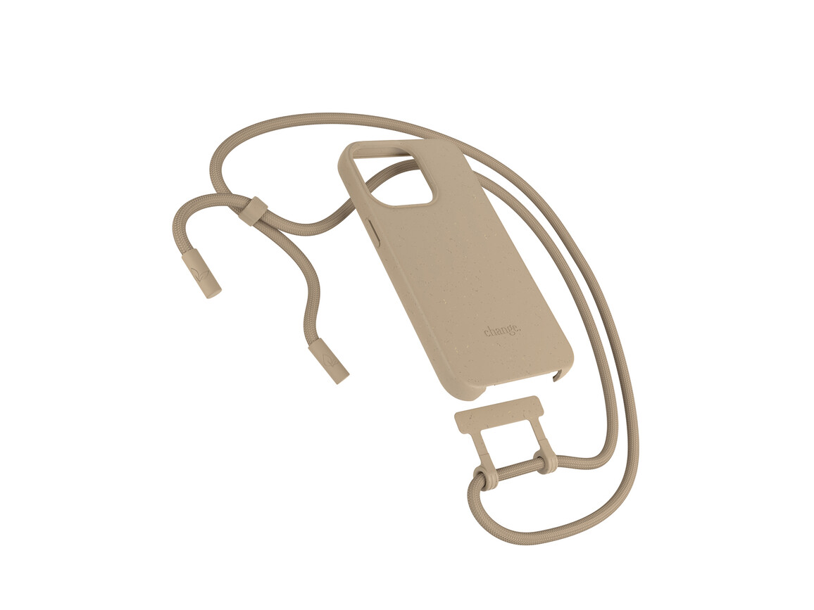 Woodcessories Change Case für iPhone 14 Pro Max, taupe&gt;