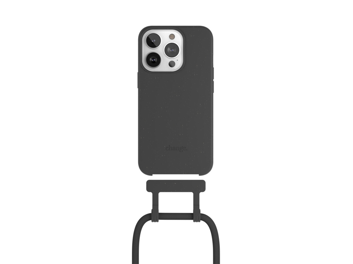 Woodcessories Change Case für iPhone 14 Pro Max, schwarz>