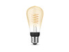 Philips Hue E27 White Filament Lampe, ST64 550lm