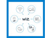 WiZ SQUIRE tragbare Leuchte RGB 9W 620lm 2200-6500K