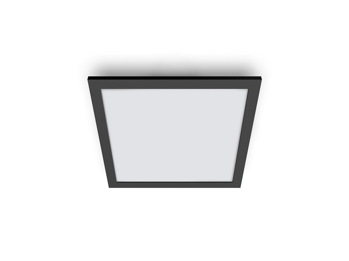 Wiz Panel Deckenleuchte SQ 12W 27-65K TW dimmbar, schwarz