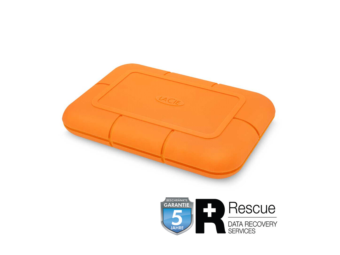 LaCie Rugged SSD, 500GB >