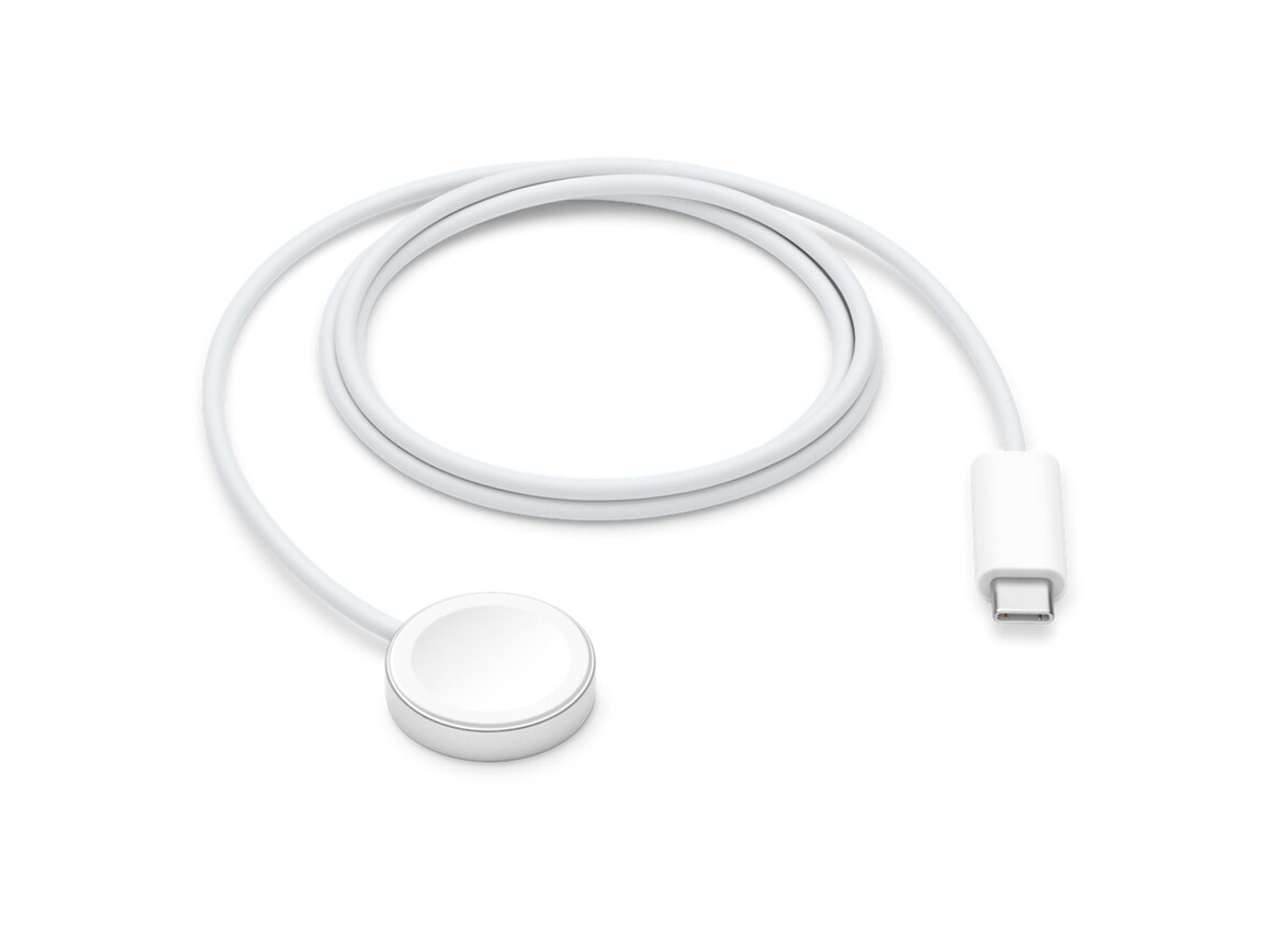 Apple Watch Magnetisches Schnellladegerät auf USB-C Kabel (1 m)