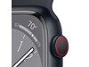 Apple Watch Series 8 GPS + Cellular, Aluminium mitternacht, 41mm mit Sportarmband, mitternacht&gt;
