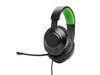 JBL Quantum 100X, Kabelgebundenes Over-Ear-Gaming-Headset, schwarz/grün