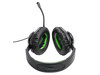 JBL Quantum 100X, Kabelgebundenes Over-Ear-Gaming-Headset, schwarz/grün