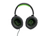 JBL Quantum 100X, Kabelgebundenes Over-Ear-Gaming-Headset, schwarz/grün