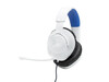 JBL Quantum 100P, Kabelgebundenes Over-Ear-Gaming-Headset, weiß/blau
