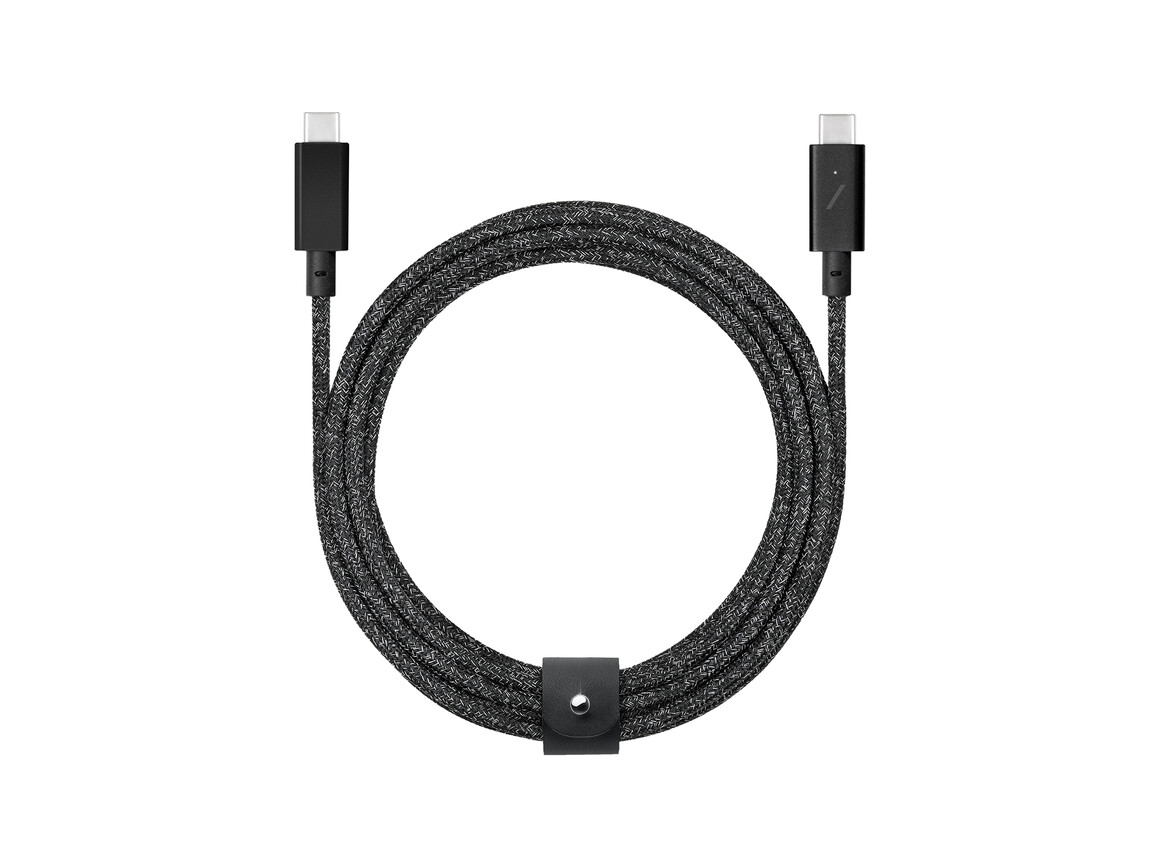Native Union Belt Pro USB-C Kabel 2.4m mit LED-Anzeige, 240W, cosmos/schwarz