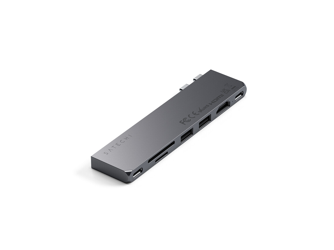Satechi Type-C Pro Hub Slim, space grau >