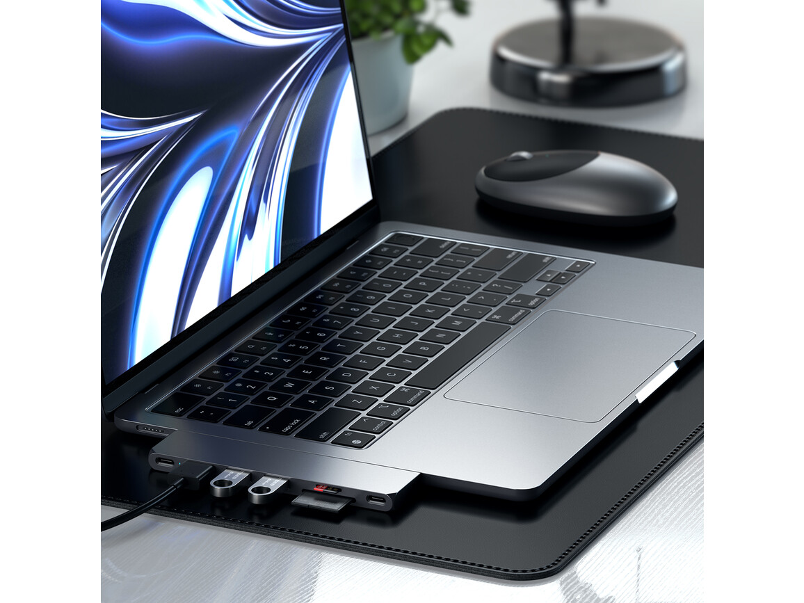 Satechi Type-C Pro Hub Slim, space grau >