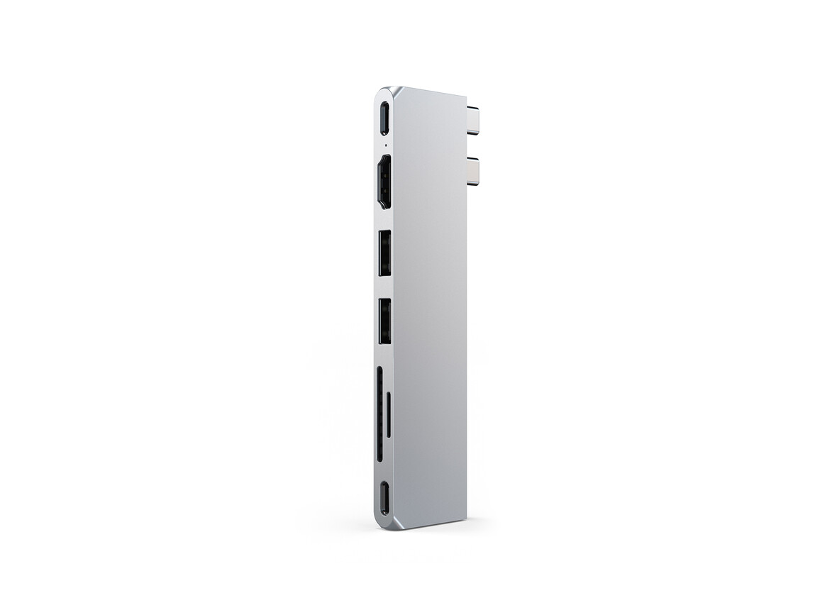 Satechi Type-C Pro Hub Slim, silber