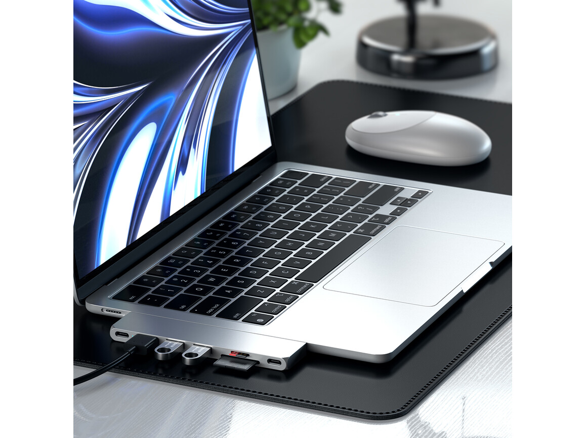 Satechi Type-C Pro Hub Slim, silber
