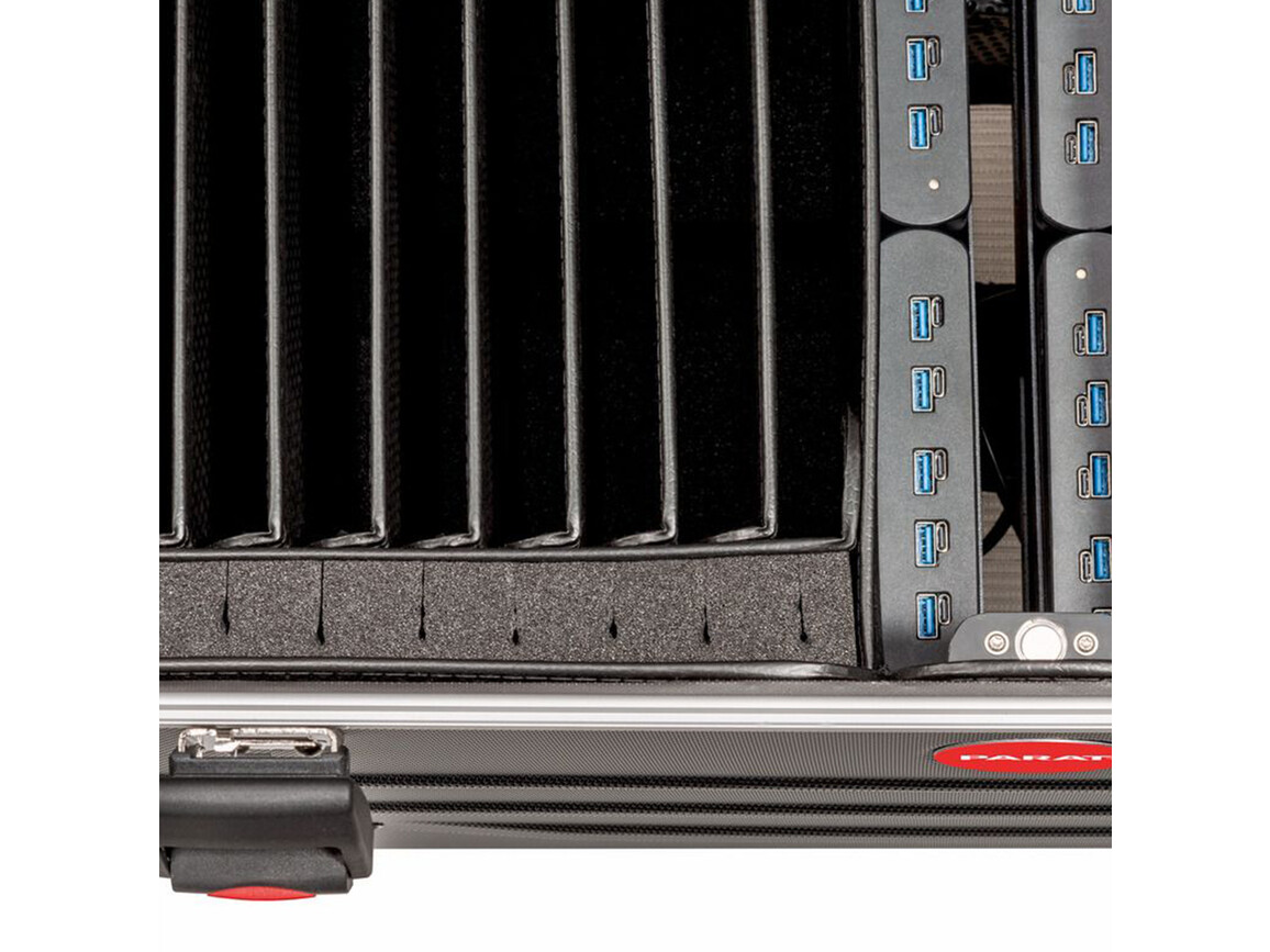 PARAT Case TC16, TwinCharge, USB-C, ohne Kabel, schwarz