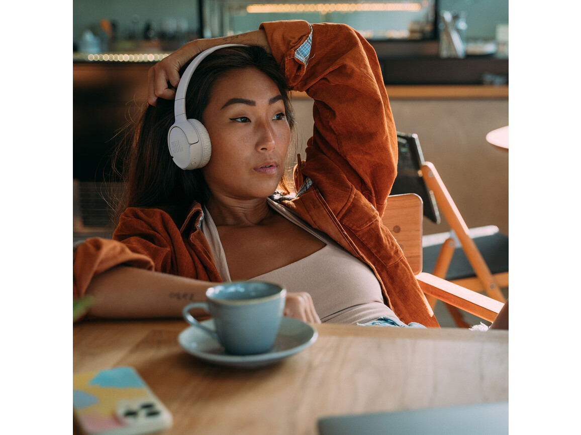 JBL TUNE520BT, On-Ear Bluetooth Kopfhörer, weiß