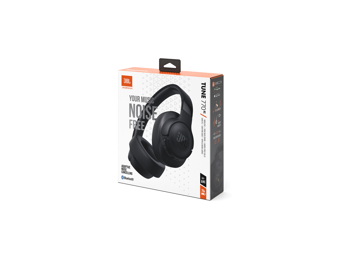 JBL Tune 770NCBT, Over-Ear Kopfhörer, schwarz JBL Tune 770NCBT, Over-Ear Kopfhörer, schwarz