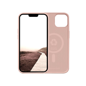 dbramante Monaco Silikon Case mit MagSafe für iPhone 14, rosa &amp;gt;