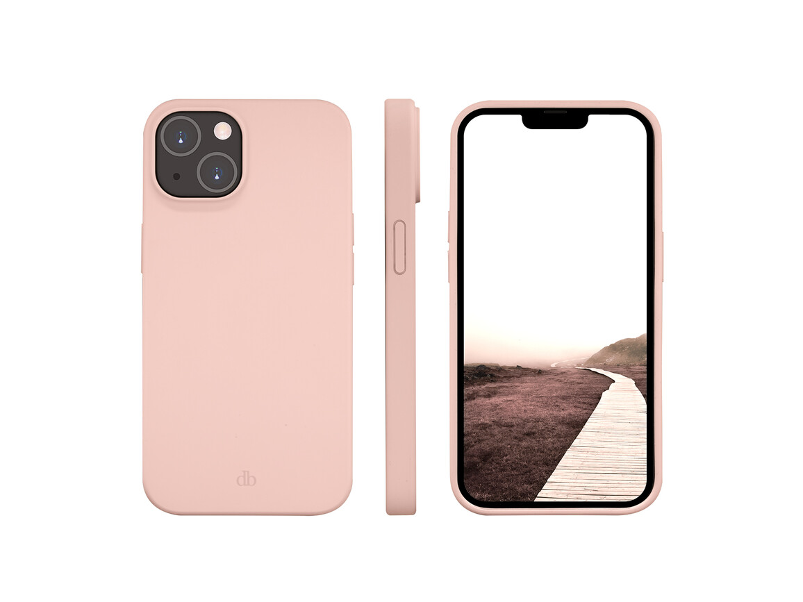 dbramante Monaco Silikon Case mit MagSafe für iPhone 14, rosa &gt;
