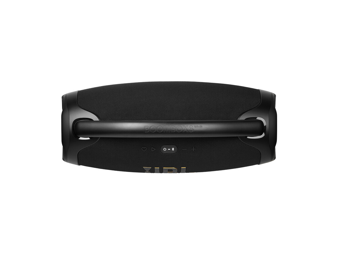 JBL Boombox 3 Wi-Fi, tragbarer Bluetooth-Lautsprecher, schwarz
