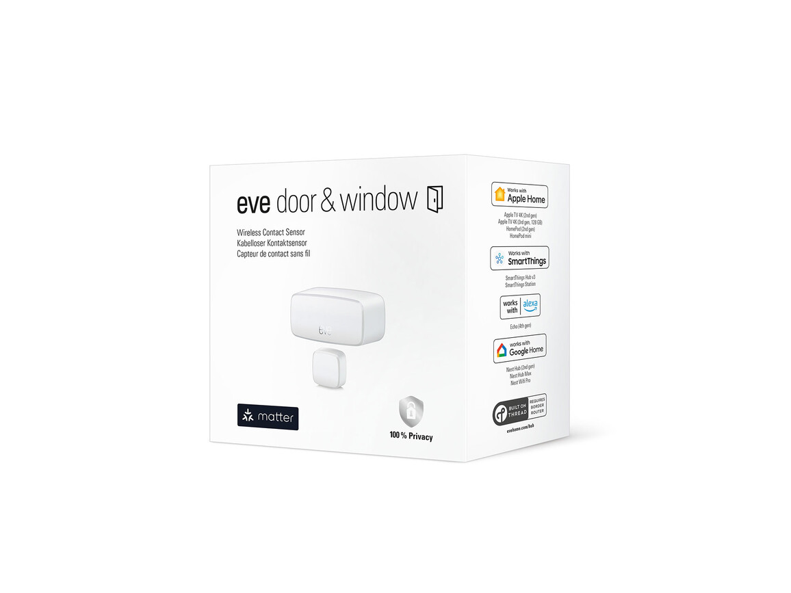 Eve Door & Window Matter, Smarter Kontaktsensor Eve Door & Window Matter, Smarter Kontaktsensor