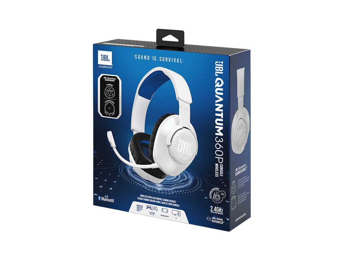 JBL Quantum 360P weiß/blau