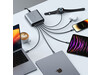 Satechi 200W Type-C 6-Port PD GaN Charger space grau