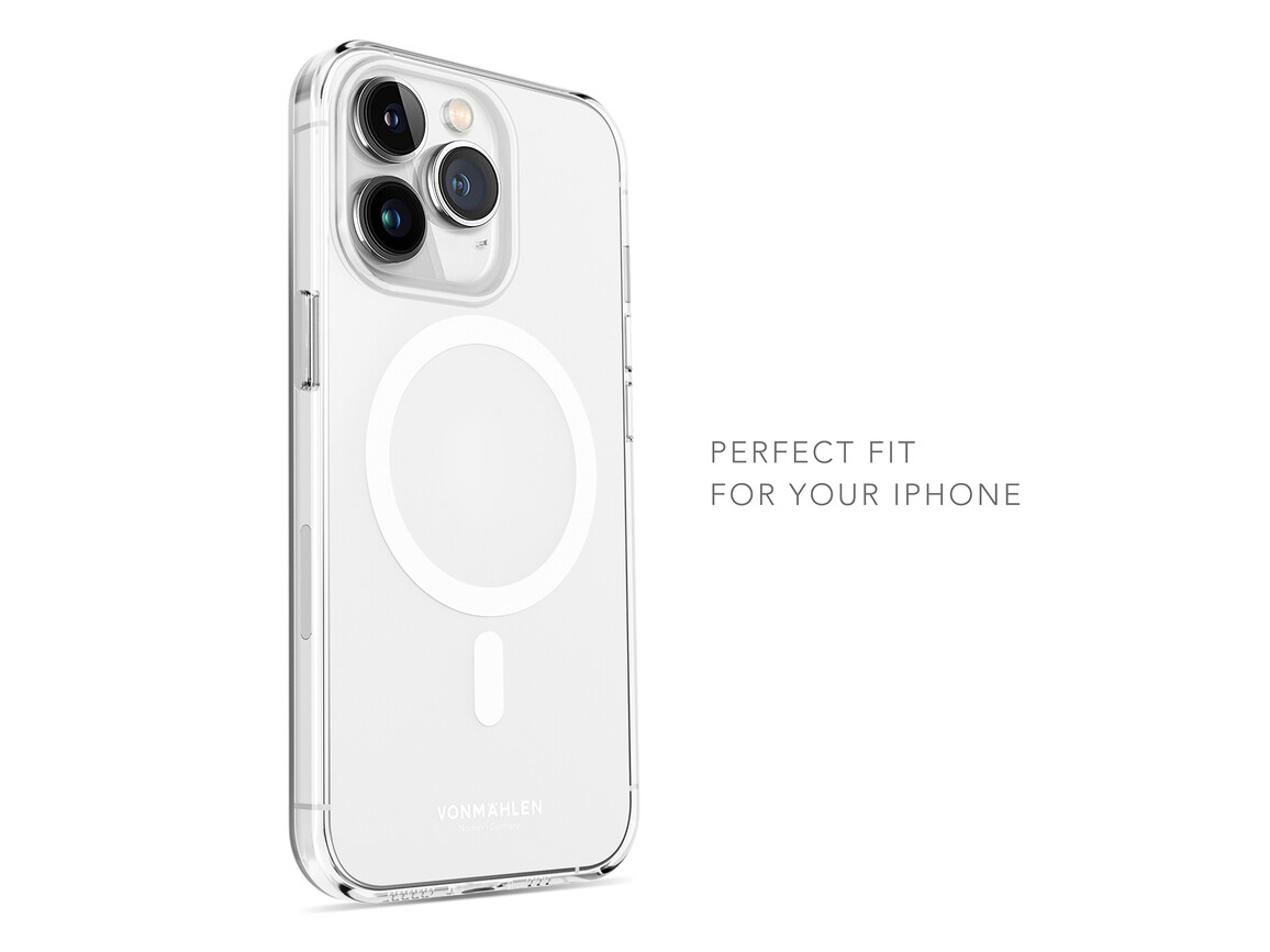Vonmählen transparente Anti-Gilb Hülle für iPhone 13