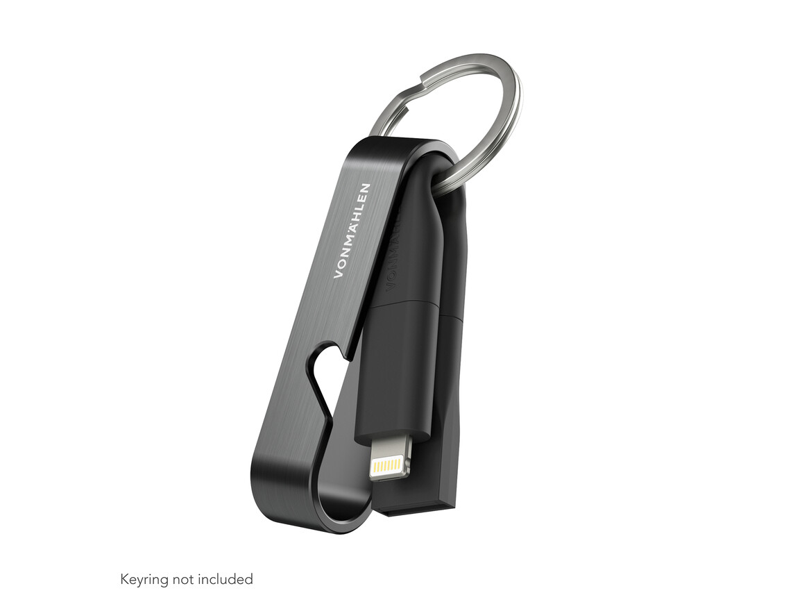Vonmählen High Six, 6-in-1 Schnellladekabel, schwarz