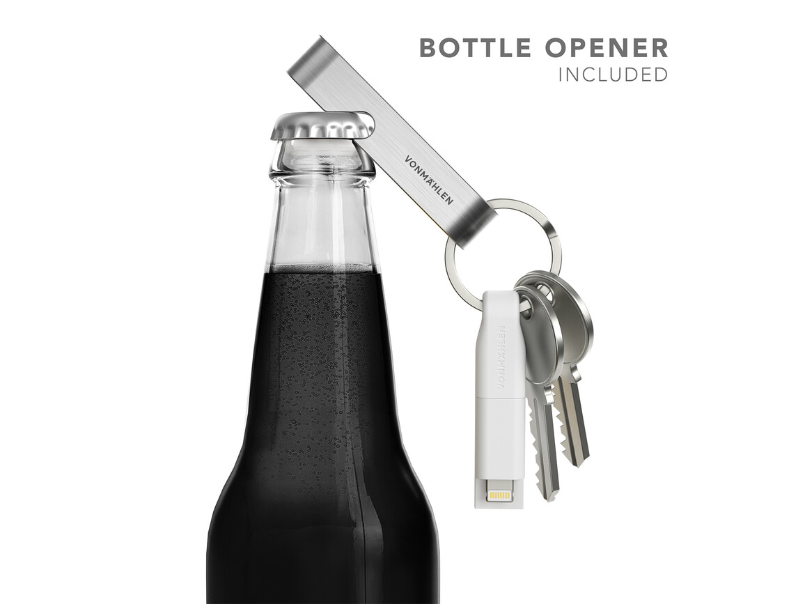 Vonmählen High Six, 6-in-1 Schnellladekabel, silber&gt;