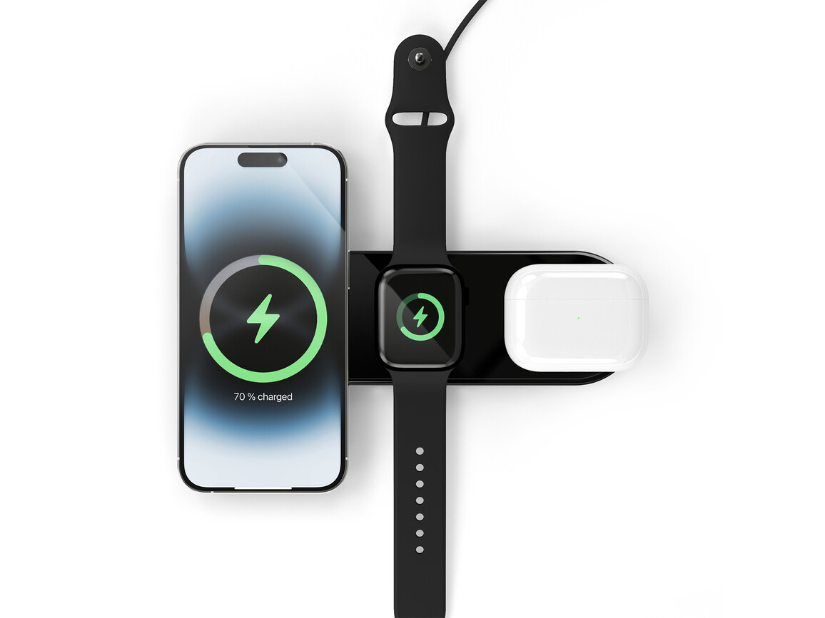 Vonmählen Aura Home, 3-in-1 WL Charging Station, schwarz