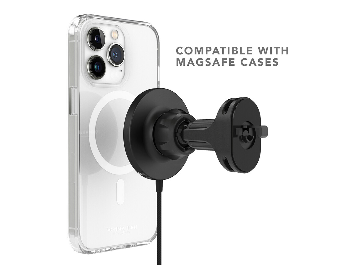 Vonmählen Aura Car, magnetisches WL Auto-Charging Pad, schwarz