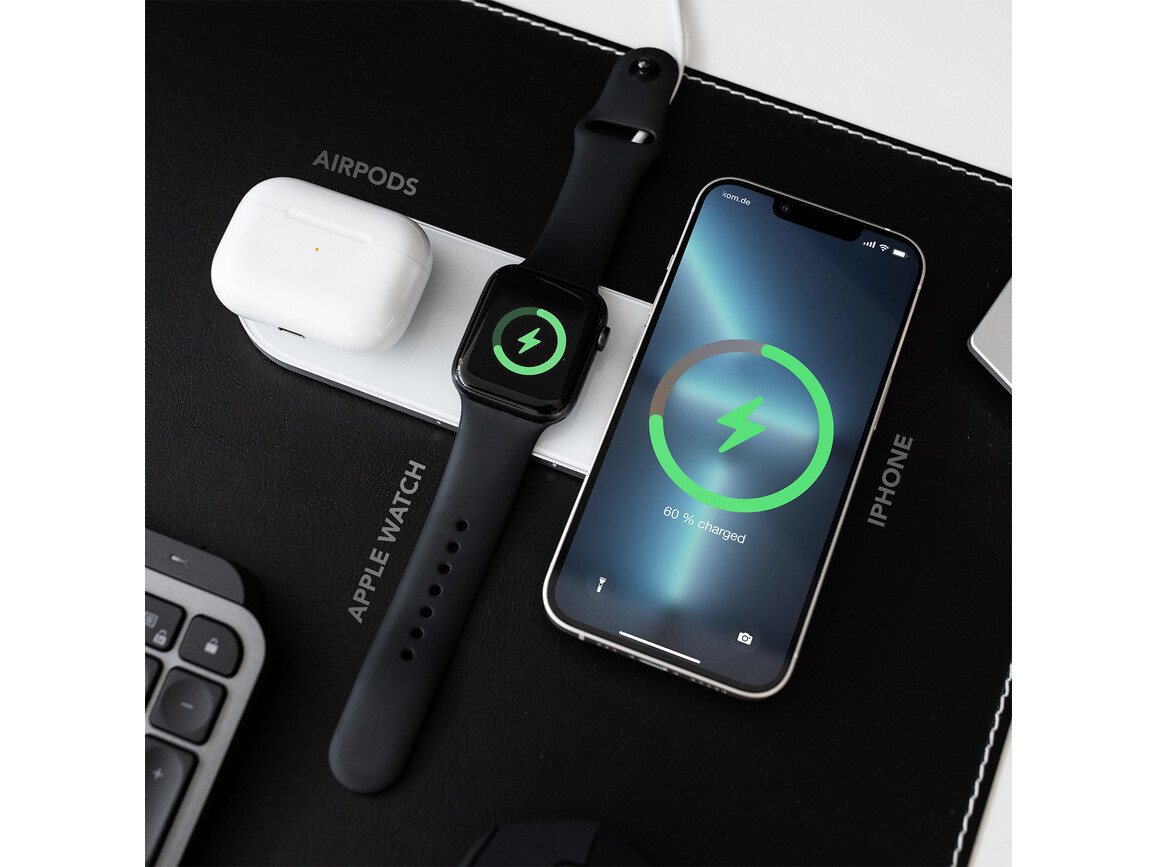 Vonmählen Aura Home, 3-in-1 WL Charging Station, weiß