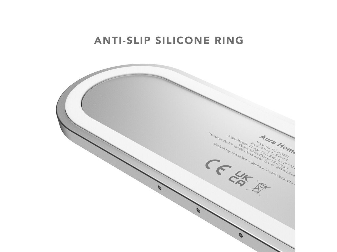 Vonmählen Aura Home, 3-in-1 WL Charging Station, weiß