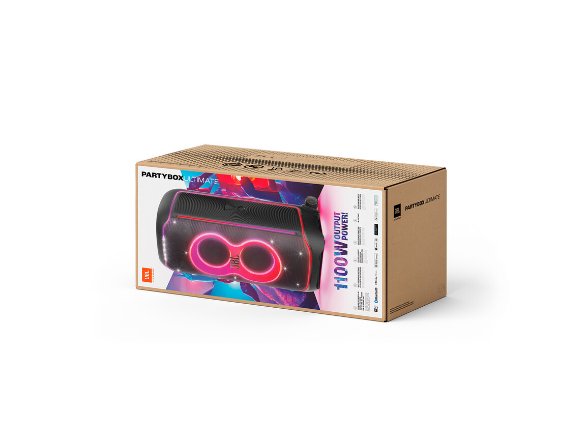 JBL Partybox Ultimate, Bluetooth-Partylautsprecher, schwarz