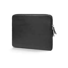 Trunk Leder Sleeve für MacBook Pro 14&amp;quot; (2021), schwarz