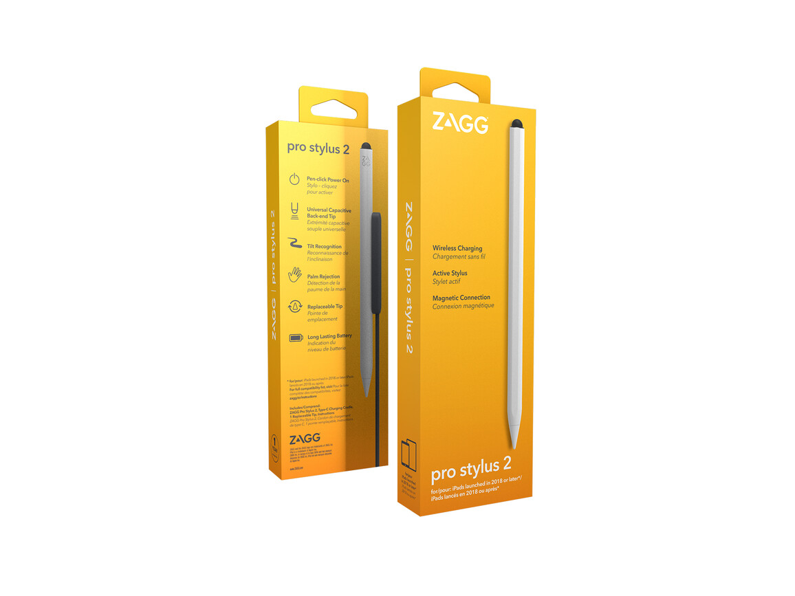 Zagg Pro Stylus 2 Eingabestift kabellos, weiss