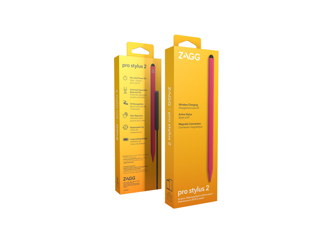 Zagg Pro Stylus 2 Eingabestift kabellos, pink