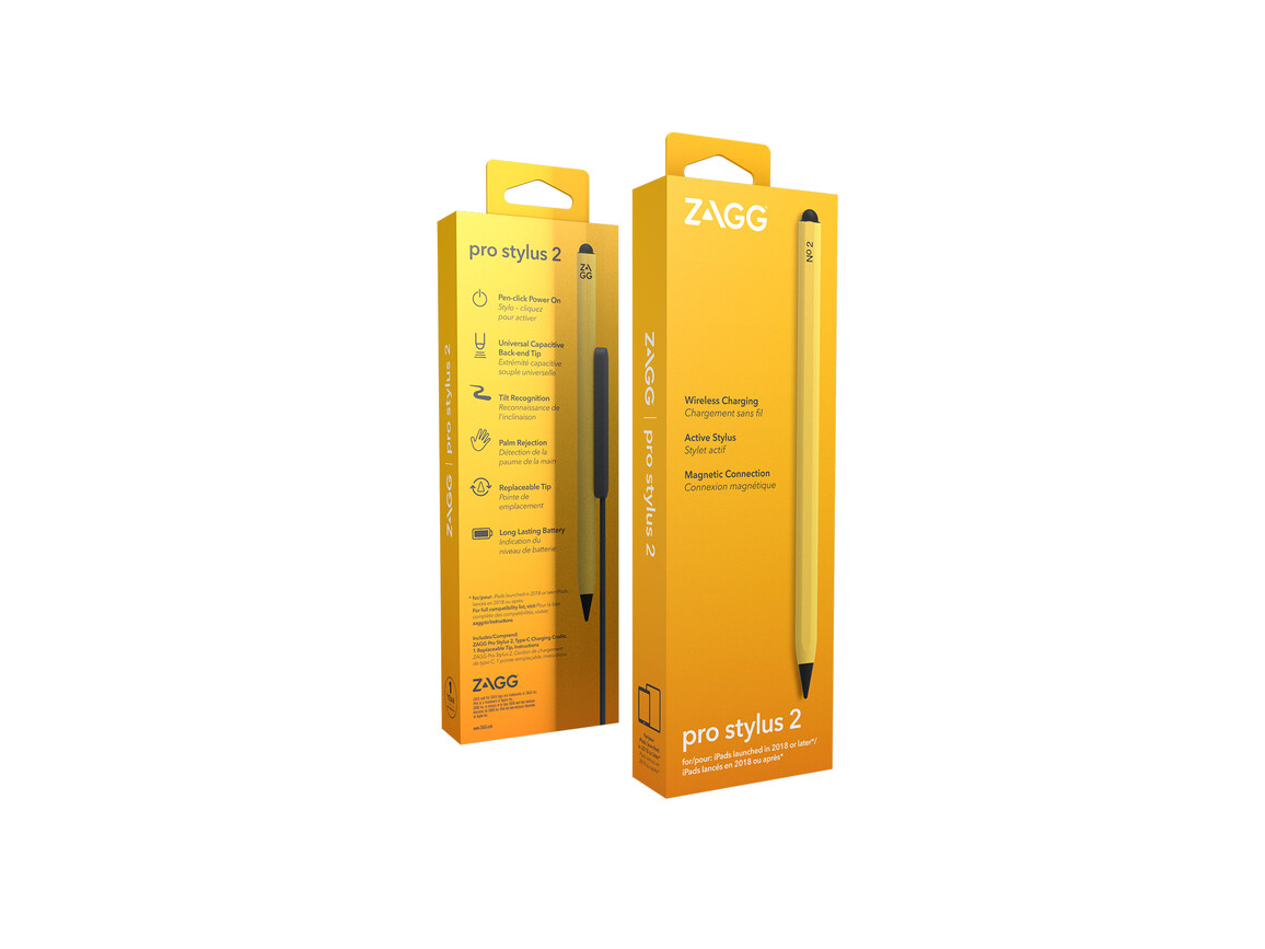Zagg Pro Stylus 2 Eingabestift kabellos, gelb