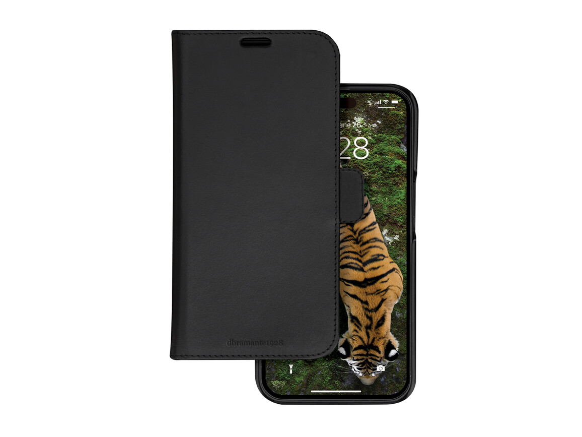 dbramante Lynge 2in1 Case für iPhone 15, schwarz